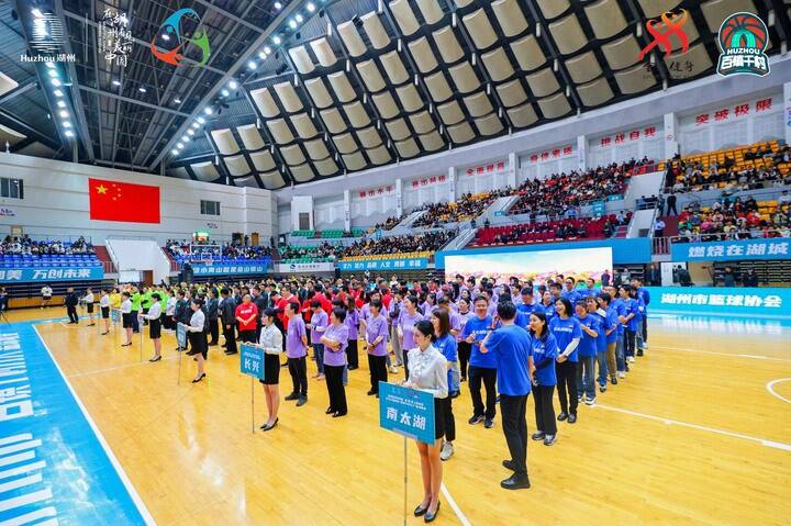2024湖州市百镇千村篮球联赛盛大启动 万名球员角逐草根篮球盛宴